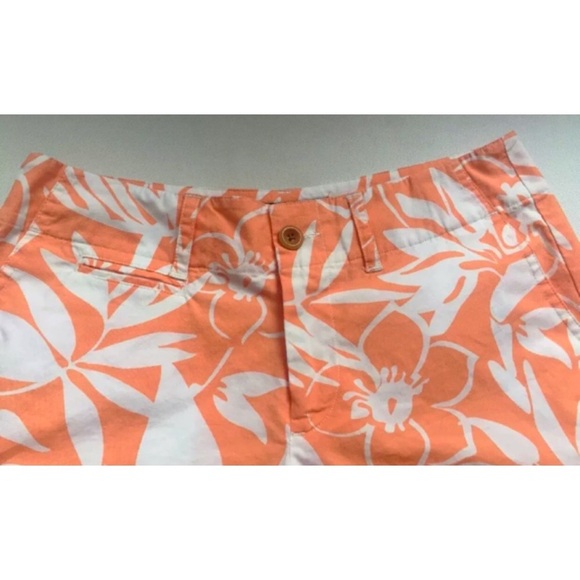 VINEYARD VINES Coral / White Tropical Print Shorts - Picture 3 of 6